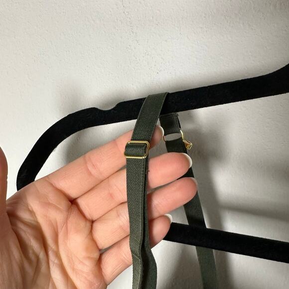 Lively Olive Green All Day No Wire Mesh Side Push Up Bra Size 34C - Picture 6 of 7